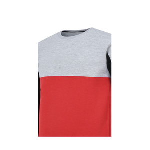 Sweat-shirt à col rond en molleton tricoté 100 % coton pour homme, printemps, 240 g, écologique, respirant, logo imprimé en relief sur le devant - Product Image 2