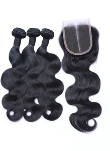 Les principaux fournisseurs proposent des cheveux indiens vierges Remy lisses et bruts pour femmes, avec cuticules alignées, style Water Wave, de haute qualité. - Product Image 6