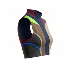 MALUZA INDUSTRIES Top Corto Premium de Invierno para Mujer, 100% Algodón, Tejido de Rizo, Manga con Estampado Puff, Logotipo Frontal, Transpirable - Product Image 3