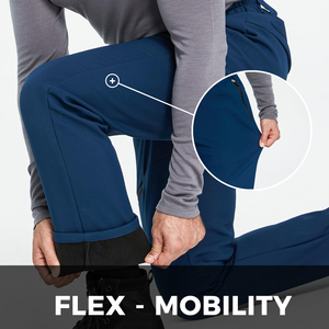 Pantalones de esquí profesionales para invierno, impermeables y cortavientos, con forro polar, equipo duradero para deportes en climas fríos. - Product Image 3