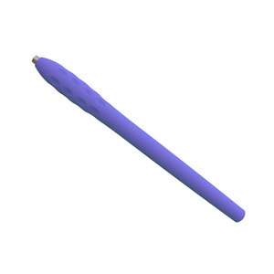 Miroir dentaire en silicone violet avec manche à filetage universel, tige de diagnostic manuelle, prise en main douce et confortable, stérilisable à chaud, Pakistan - Product Image 5