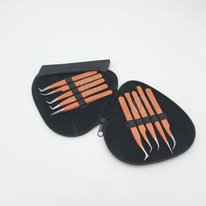 Professionnel Orange Poudre Revêtement Argent Point Volume Cils Pince À Épiler Pointe De Fibre Poignée Confortable Personnalisable Marque Privée - Product Image 6