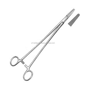 Portaagujas de Acero Inoxidable A-1 VERITAS Wangensteen de 27 cm, Reutilizables, de Alta Calidad, Kit de Instrumentos Quirúrgicos para Sutura - Product Image 4