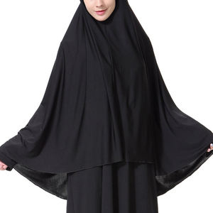 Écharpes Hijab Châle Longues Unies pour Femmes Musulmanes, Légères, Séchage Rapide, Toucher Soie Lisse et Brillant, Haute Qualité, Vente en Gros - Product Image 6