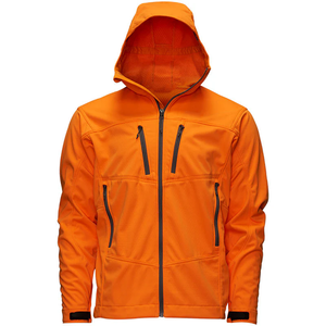 Chaqueta de Invierno Unisex con Capucha, Talla Grande, Cierre de Cremallera, Diseño Sólido, Impermeable y Resistente al Viento para Campismo al Aire Libre, OEM/ODM - Product Image 3