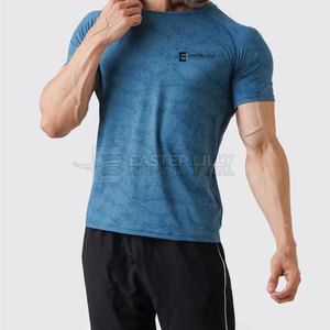 Ropa de Gimnasio, Nueva Llegada, Camiseta Deportiva para Hombre, Precio Económico, Diseño Personalizado - Product Image 5