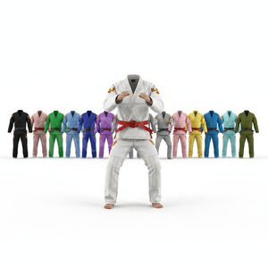 Uniforme Profesional Transpirable Personalizado de Jiu Jitsu Brasileño, Kimono de BJJ, Ropa de Artes Marciales Mixtas (MMA), Color Personalizado, a la Moda - Product Image 1