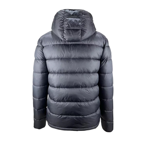 Chaqueta de Invierno para Hombre YZ, Negra, de Alta Calidad, Impermeable, Cortavientos, Informal, con Capucha, Cierre de Cremallera, Personalizada - Product Image 3