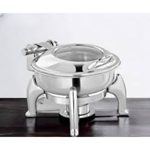 Recipiente para Calentar Comida Redondo de Acero Inoxidable con Base Inteligente, Capacidad: 6 Litros - Product Image 3