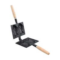 Prix de gros Gaufrier à pain en forme de poisson Ustensiles de cuisine traditionnels japonais 108 Taiyaki Gâteau en forme de poisson