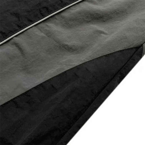 Adults <b>Windbreaker</b> Sets <b>Black</b> Color Hooded Jackets Zipper Up Long Sleeve Casual Wear <b>Windbreaker</b> Tracksuit For Winter Tracksuit - Product Image 2