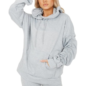 Survêtements évasés en molleton pour femmes de qualité supérieure Survêtements évasés pour femmes de couleur unie de dernière conception - Product Image 5