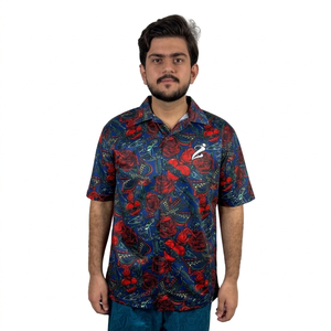 Chemises pour hommes, dernières tendances, vêtements décontractés, chemises décontractées, couleur personnalisée, chemises décontractées avec logo personnalisé, sublimation, chemises pour hommes - Product Image 1