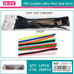 Detergipenne Iln da 30 cm, neri, 20 pezzi, per artigianato e forniture di cucito - Product Image 3