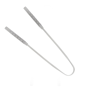 Grattoir à langue en acier inoxydable de qualité supérieure, nettoyeur buccal ayurvédique, outil de nettoyage de la langue pour une haleine fraîche, réutilisable pour les soins bucco-dentaires quotidiens - Product Image 6