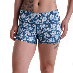 Shorts pour femmes à prix imbattable, taille mi-haute, en tissu léger et extensible, idéal pour le sport, le fitness, la gym, l'entraînement et les activités de plein air - Product Image 1
