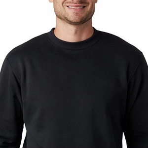 Sweat-shirt à col rond pour homme, coupe classique, couleur unie, en coton tricoté, décontracté, pour l'automne, meilleur vendeur, grossiste OEM - Product Image 2