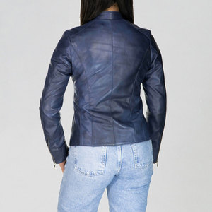 <b>Leather</b> <b>Jacket</b> Women <b>Long</b> Sleeve Crop Tops <b>Jacket</b> For Women High Quality <b>Jacket</b> For Winter Casual Wear - Product Image 2