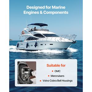 Set di Attrezzi per Allineamento Mercruiser e Estrattore Cuscinetti Gimbal per Alloggiamenti OMC Volvo Cobra - Product Image 2