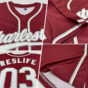 Fully Customizable Baseball Jerseys with Custom Team Logos Player Names And Numbers Available in Multiple Styles and Fits - Product Image 6