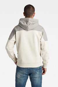 ONETEN APPARELS Sweat-shirt à capuche pour homme, coupe classique, en coton French Terry, manches raglan, streetwear décontracté, pull-over avec logo frontal - Product Image 3