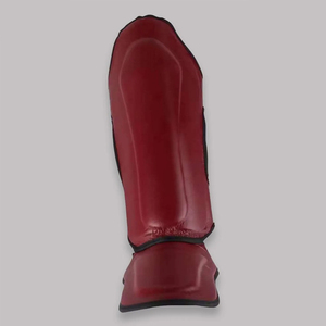 Protège-tibias de style vintage pour hommes et femmes, en cuir PU souple et polyester, pour la boxe et les sports de combat - Product Image 4