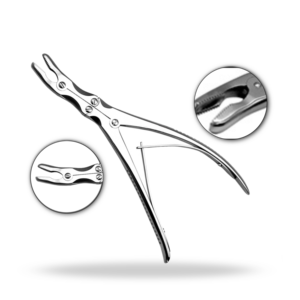 Rongeur Leksell Dentado de 9 Pulgadas (230 mm) para Neurocirugía, Corte Óseo, Instrumento Quirúrgico Ortopédico para Columna Vertebral - Product Image 1