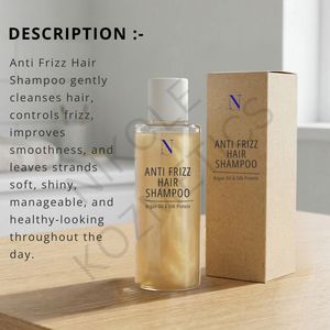 Champú en Gel Anti-Frizz, Suavizante e Hidratante para Cabello Seco y Encrespado, Limpieza Suave y Nutritiva, Aumenta el Brillo, Uso Diario - Product Image 5