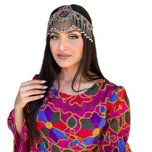 Meilleur fabricant 2026 : Parures de coiffure pour femmes, légères, multicolores, style vintage, avec perles et plaqué argent antique, pour mariage et fête - Product Image 1