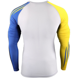 Chemise de protection UV à manches longues pour hommes, idéale pour le surf, la natation, les sports de plage, fournisseur OEM - Product Image 3