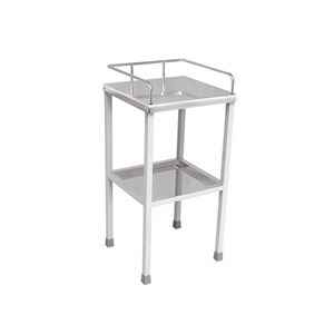 Metal <b>Bedside</b> Tables for Hospital Beds with <b>Storage</b> - Product Image 3