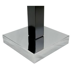 Lampada da Tavolo Quadrata in Legno Marrone 26"H 1pz/Ctn 0.92/5.55" - Product Image 4