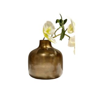 Nordic Luxury Rose Gold Mirror Metal Flower Vase Contemporary Round Bud Vase for Centerpiece Modern Home Wedding Decoration - Product Image 5