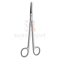 Ciseaux pour amygdales Boettcher en acier inoxydable, ciseaux chirurgicaux pour amygdalectomie pour la chirurgie ORL par SurgiRight