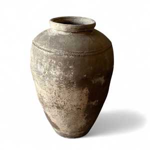 Maceta Grande de Terracota Hecha a Mano Estilo Rústico Antiguo de la India, Macetero de Barro para Combinar y Mezclar, 1 Contenedor para Decoración de Jardín u Hotel - Product Image 2