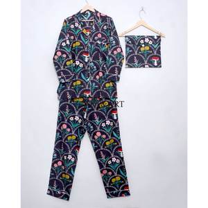 Conjunto de Pijama para Mujer con Estampado Floral de la Mejor Calidad, Ropa de Dormir de Algodón Cómoda para Adultos, Vestido para Verano y Primavera, la Mejor Calidad para Adultos - Product Image 5