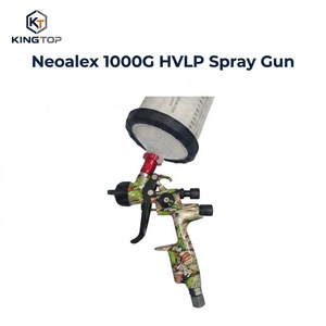 Pistolet de peinture pneumatique HVLP professionnel Neoalex 1000G, buse de 1,3 mm, aluminium, débit de 2 L/min, ventilateur de 220 mm, rénovation automobile - Product Image 1