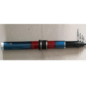 [Samjin Food] Canne à pêche télescopique portable en carbone haute performance avec poignée EVA pour la pêche en mer et la pêche au surfcasting en eau salée - Product Image 1