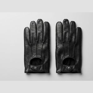 High Quality Cow Leather Driver Gloves Winter Rigger Working Gloves for Outdoor Daily Sports Cotton Material <b>Prime</b> Driving Glove - Product Image 5