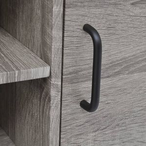 Supporto TV grigio D0100HEXWIA 47.2 "x 15.7" x 17.7 "Design elegante e pratico - Product Image 4