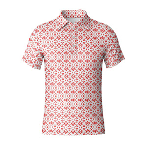 Camiseta Polo de Golf con Logotipo Personalizado a Precio de Mayoreo para Hombre, Camiseta Deportiva de Manga Corta de Alto Rendimiento con Diseño Impreso en Toda la Superficie - Product Image 1