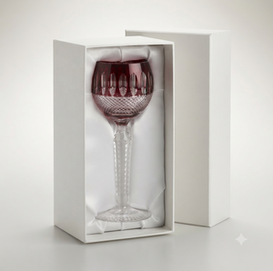 Luxury Bohemian Hand Cut Colored <b>Wine</b> <b>Goblets</b> for Wedding Interior Designers Luxury Property Staging Curators Seasonal - Product Image 6