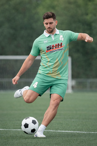 เสื้อยืด SHH Custom 2026 รุ่นฤดูใบไม้ร่วง ระบายอากาศได้ดี เป็นมิตรกับสิ่งแวดล้อม พิมพ์ลายทั่วตัวด้วยเทคนิค Sublimation แห้งเร็ว เหมาะสำหรับการฝึกซ้อม - Product Image 6