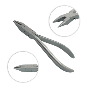 Alicates de pico de pájaro con mordaza dentada, instrumentos dentales de ortodoncia R.A.A. INTERNATIONAL, calidad premium - Product Image 1