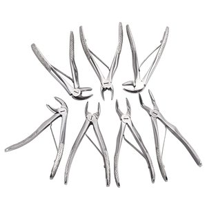Kit d'extraction dentaire pour enfants Safety Point, 7 pièces, forceps d'extraction pour enfants, acier inoxydable, manuel, robuste, durable - Product Image 1