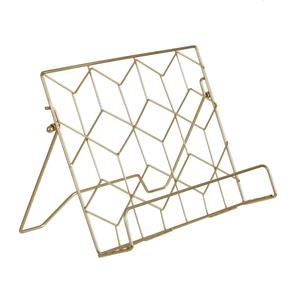 Iron Wire Cookbook <b>Stand</b> Metal Black Powder Coated Finished Cookbook <b>Stand</b> <b>Recipe</b> <b>Book</b> Holder <b>for</b> Kitchen Countertop - Product Image 4