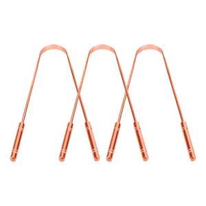 Brosse de nettoyage flexible en métal pour ongles, outil manuel, finition cuivre - Product Image 2