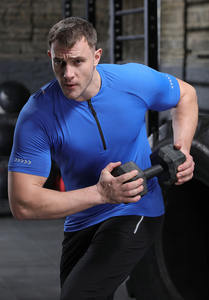 Camisetas Deportivas para Hombre, Camisetas de Compresión para Ejercicio al Aire Libre, con Logotipo Personalizado - Product Image 4