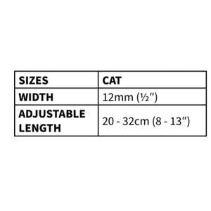 Collar para Gato RedDingo - Collar Reflectante para Gato ZIGGY (Talla Única) Ziggy Negro - Product Image 2
