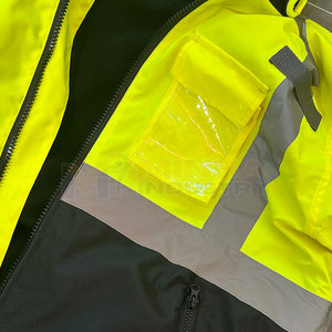 Veste de sécurité de haute qualité au design innovant, prix de gros, respirante et haute visibilité - Product Image 6
